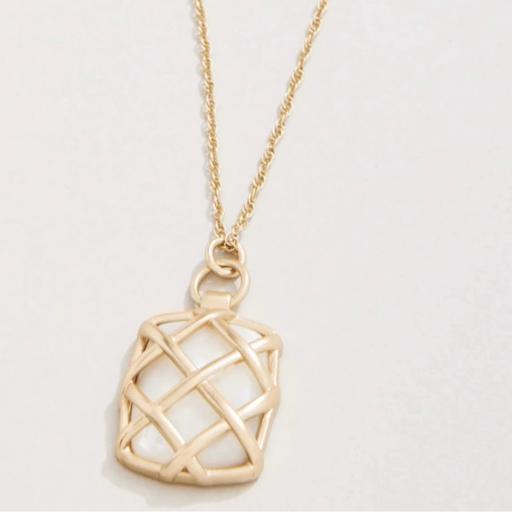 Spartina 449 Stonevale Mother Of Pearl Petite Necklace 18 40$